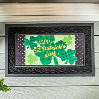 <p>Shop Spring Sassafras Doormats</p>